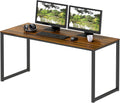 SHW Mission 48-Inch Home Office Computer Desk - Compact, Sturdy
