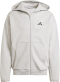 adidas Men's Future Icons Small Logo Full-Zip Hoodie - Cozy Everyday