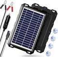 POWOXI Solar Battery Charger 12V 10W Solar Panel Kit - Maintenance