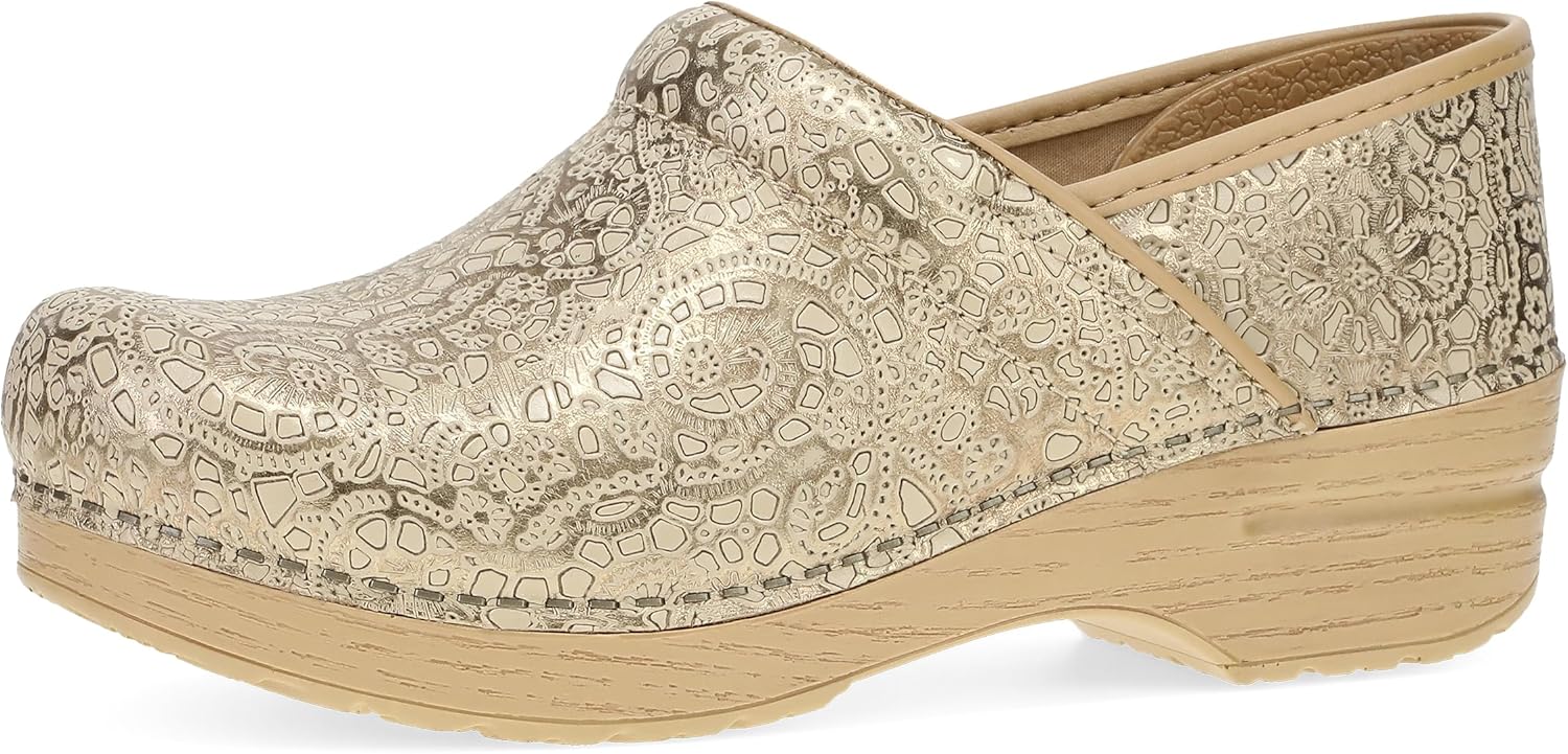Dansko Womens Professional Slip-On Clogs for All-Day Comfort