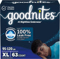 Goodnites Boys' Nighttime Bedwetting Underwear for Extra Large Kids