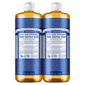 Pure-Castile Liquid Soap (Peppermint, 25 oz) - Versatile Natural