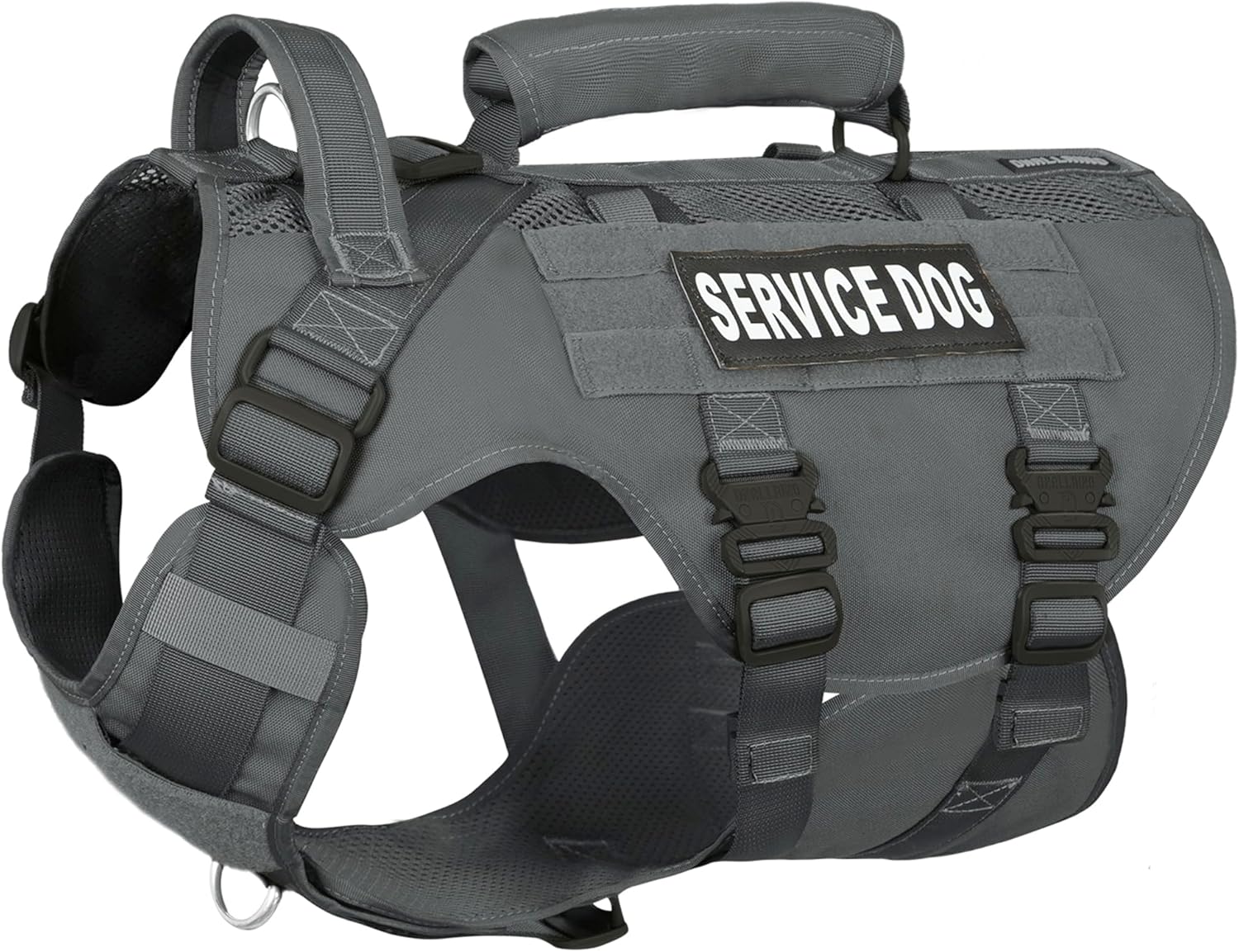 Service Dog Vest for Large Dog with Breathable Mesh Design