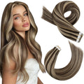Tape in Highlighted Hair Extensions 16 in #P4/27 - Invisible Tape