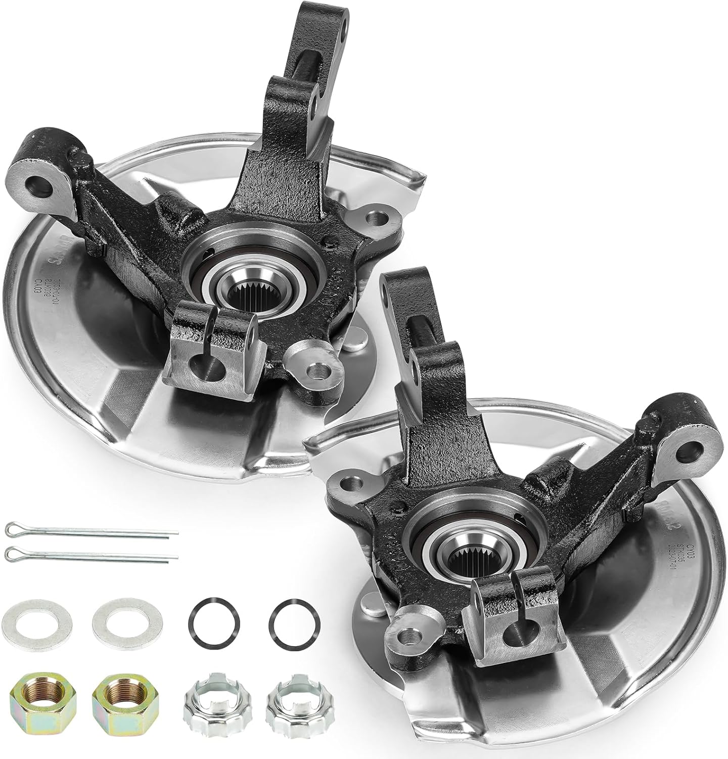 Front Steering Knuckle & Wheel Bearing Hub Assembly for Jeep