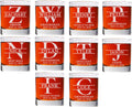 Personalized Whiskey Glass Set of 10 - Custom Monogrammed 11oz Old