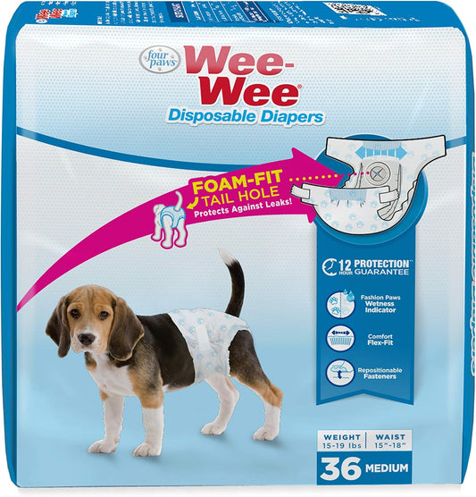Super Absorbent Disposable Diapers for Dog Training