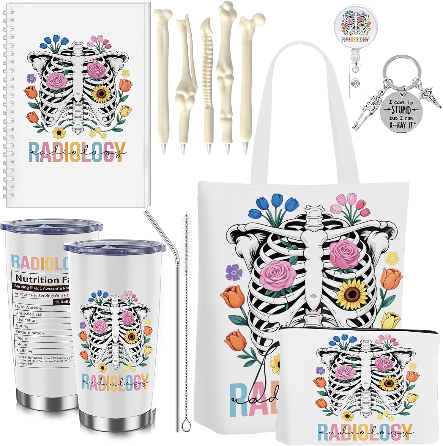 11 Pcs Radiology Technologist Gifts Set for X-Ray Techs