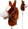 Nature Bound Horse Riding Stick Plush Hobby Horse - Durable Play