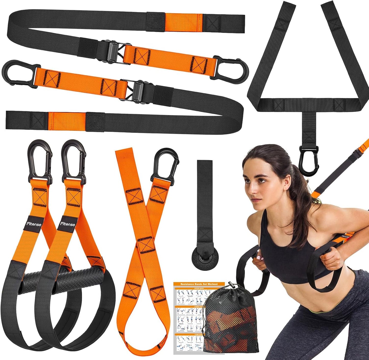 Home Resistance Training Kit for Full Body Workouts Anywhere