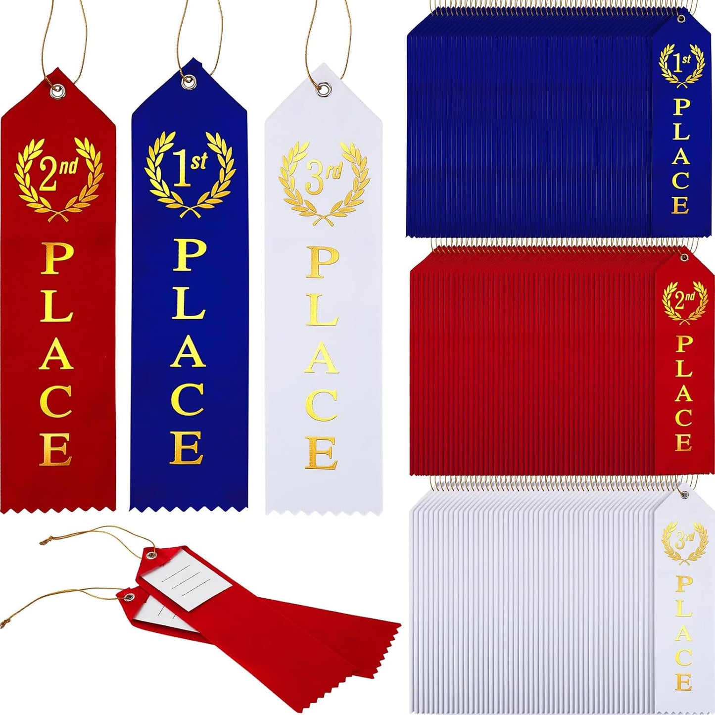150 Pieces Award Ribbons for Competitions and Events
