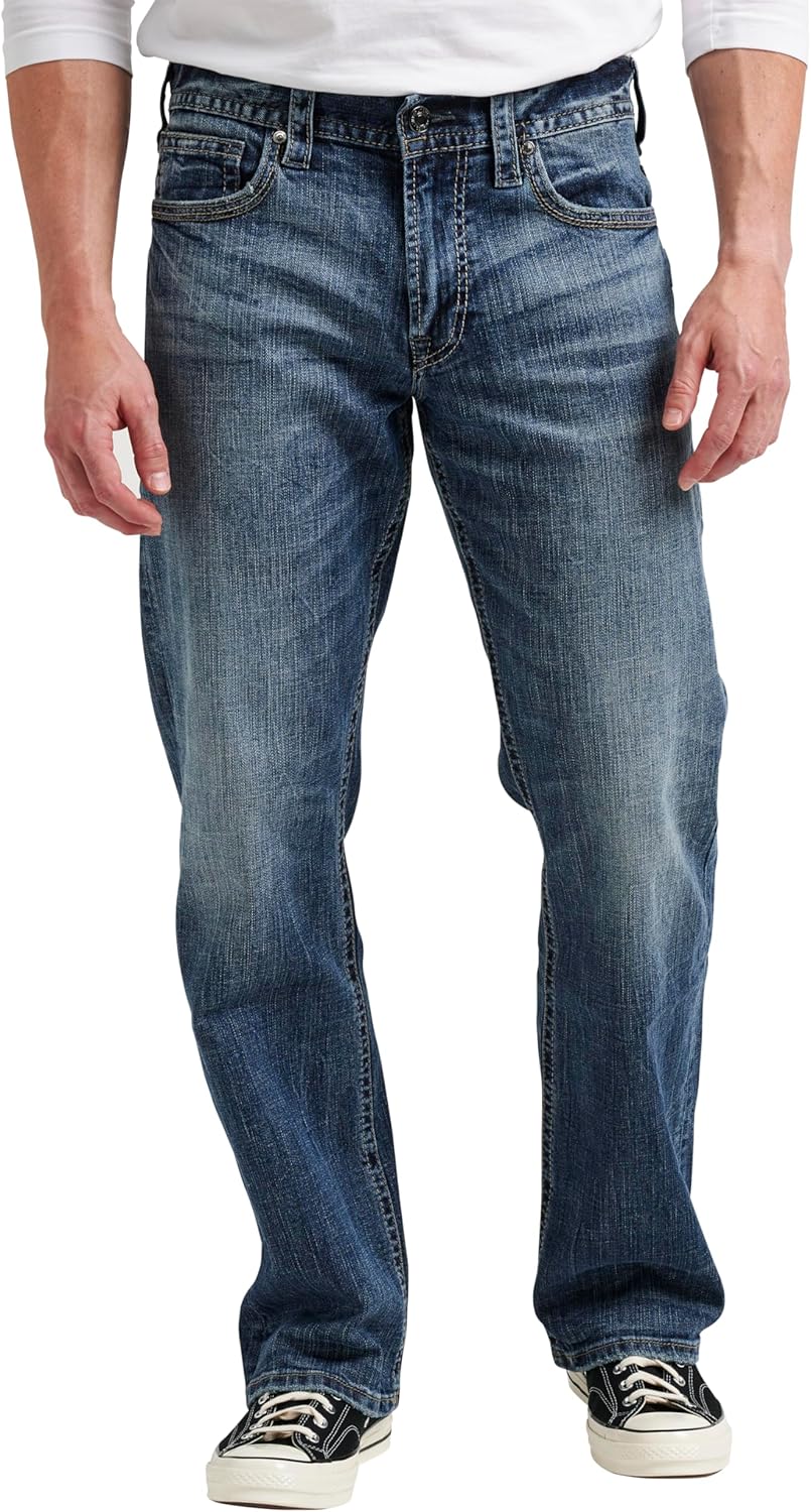 Gordie Relaxed Fit Straight Leg Jeans for Everyday Comfort