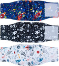 Pet Soft Dog Belly Band 3-Pack Small Male Diapers - Washable