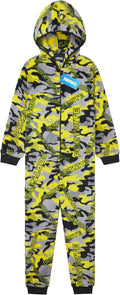 Get Trend One Piece Pajamas for Boys - Soft Fleece Jumpsuit