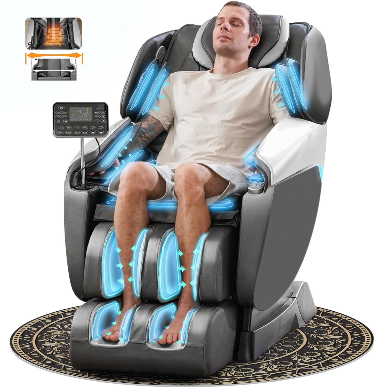 Ultimate Relaxation: 4D Zero Gravity Shiatsu Chair