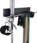 Gym Storage Rack Resistance Band Rack Wall Mount Barbell Rack - Heavy