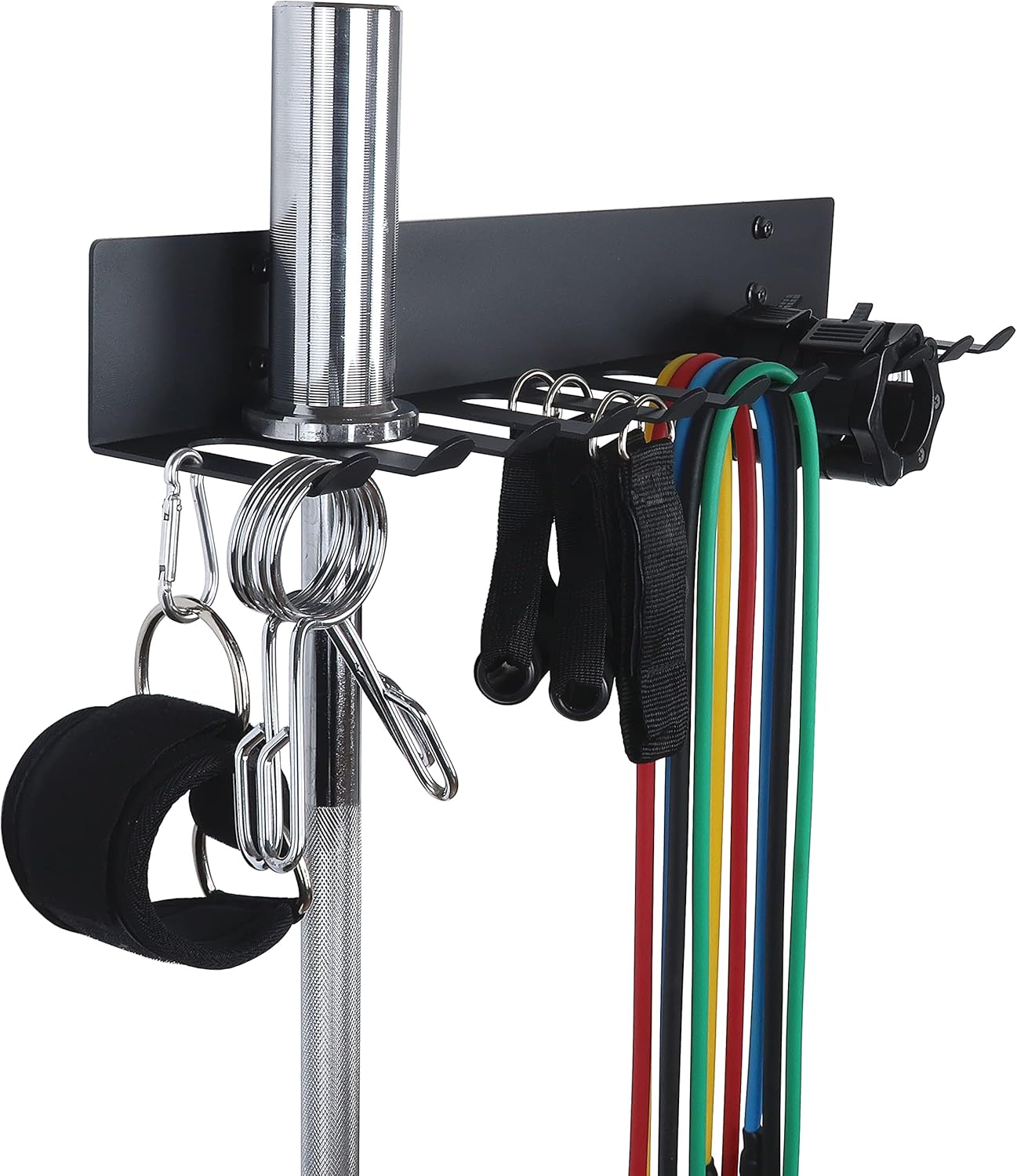 Heavy Duty Gym Storage Rack for Resistance Bands and Equipment