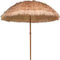 7.5ft Hula Thatched Tiki Patio Umbrella - Tropical Shade and UPF 50