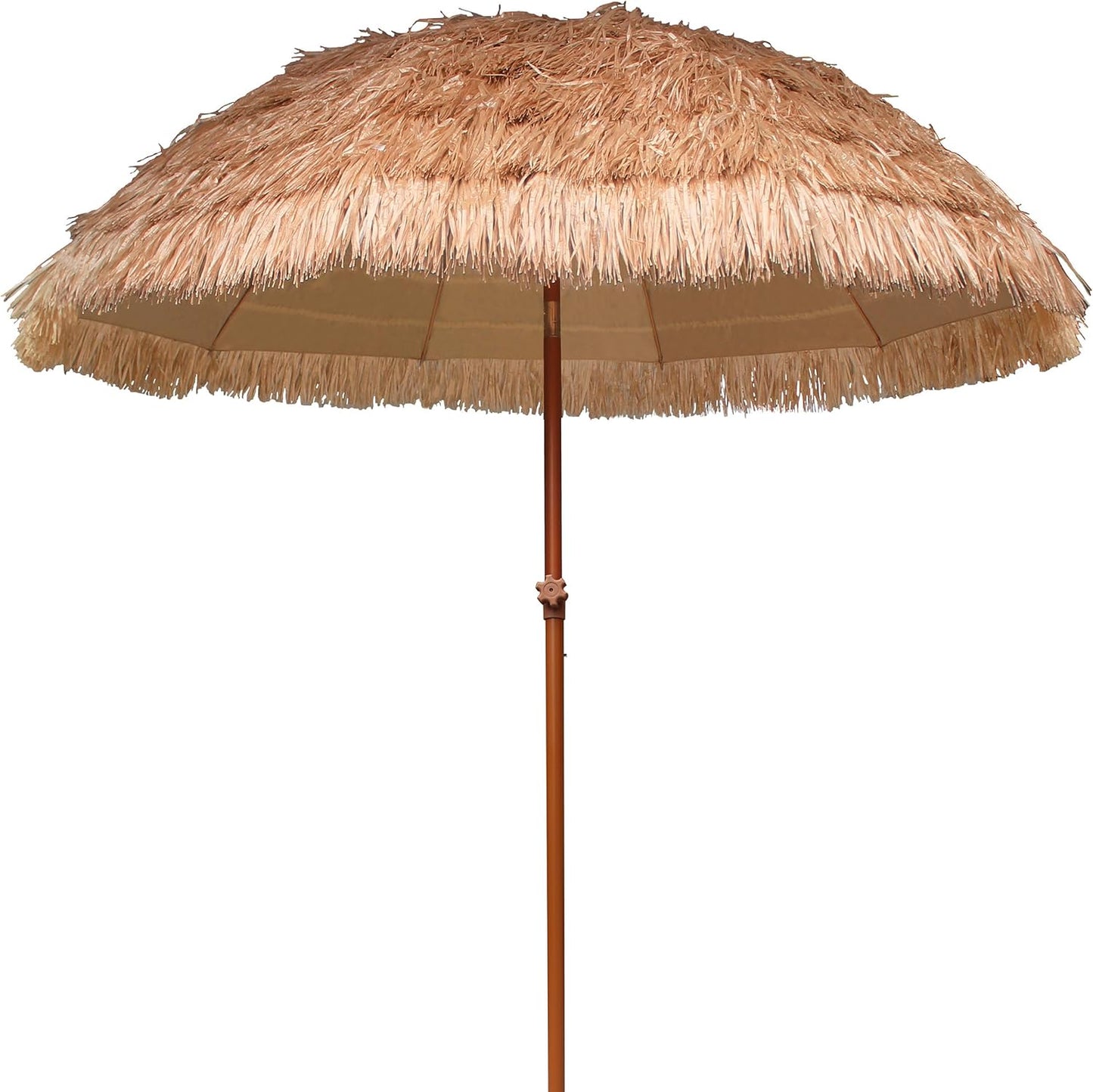 7.5ft Hula Tiki Patio Beach Umbrella for Outdoor Fun