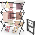 APEXCHASER Clothes Drying Rack 3-Tier - Compact Expandable Air Dryer