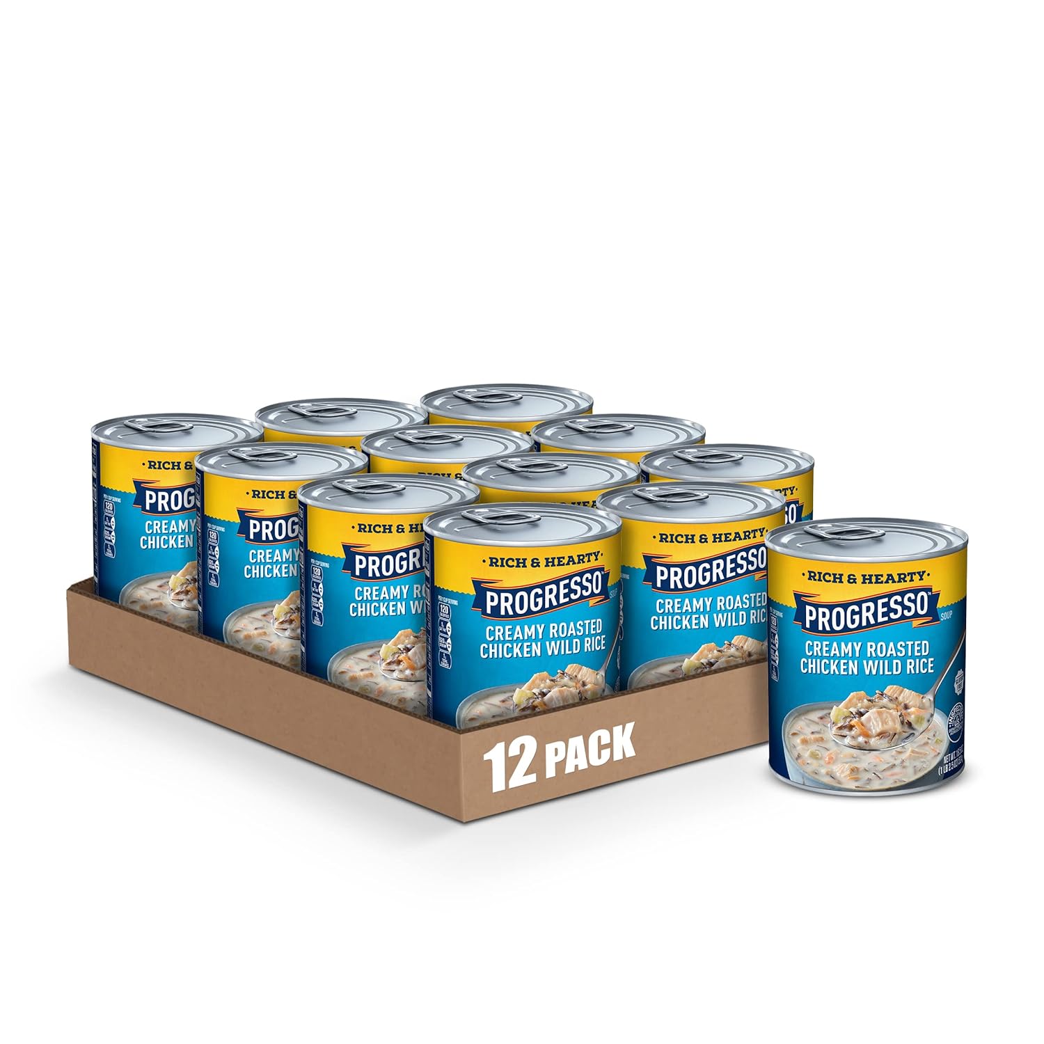 Progresso Creamy Roasted Chicken Wild Rice Soup, Gluten Free