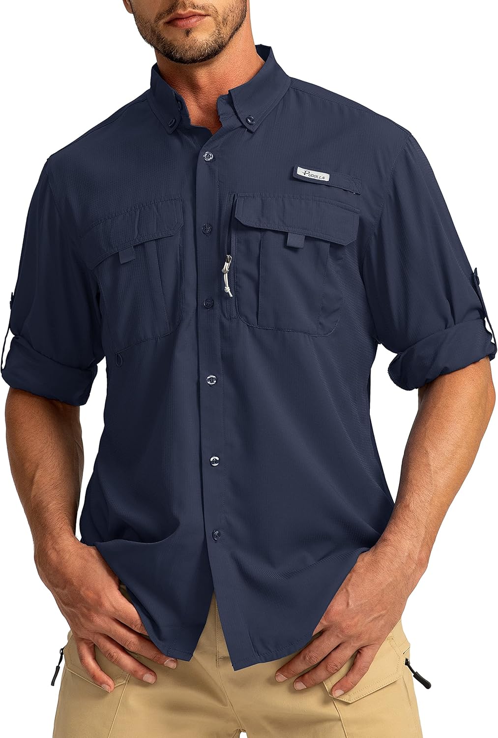 Men's Sun Protection Fishing Shirts with UPF50+ for Outdoor Fun