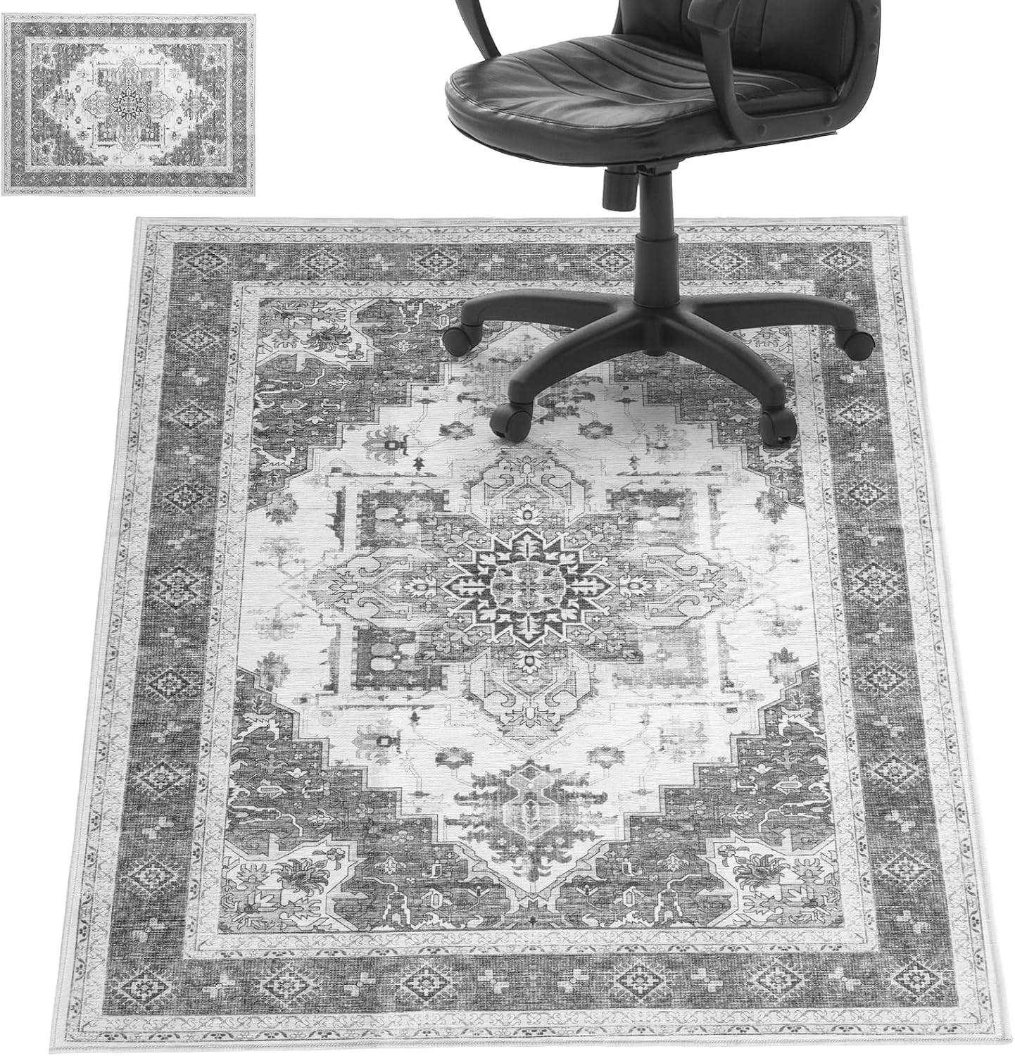 Anti-Slip Chair Mat for Hard Floors