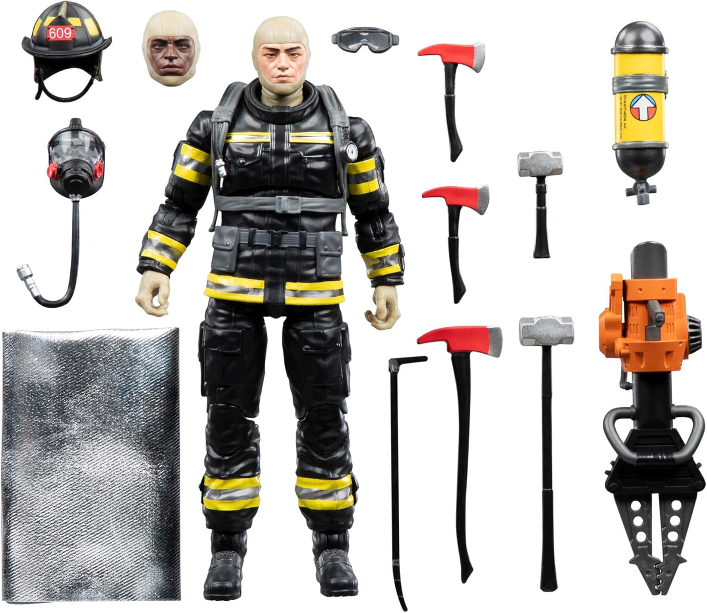 G.I. Joe Classified Series Legacy Collection Firefighter Action Figure