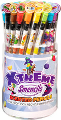X-Treme Smencils Cylinder HB #2 Scented Pencils - 50 Count