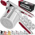 Potato Ricer 15oz with 3 Discs - Smooth or Chunky Mash