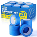 Blue Painters Tape 20 Rolls 2 in x 55 yds - Clean Removal for Sharp