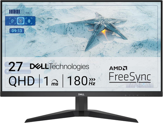 Dell G2725D 27 QHD Gaming Monitor - 180Hz Refresh Rate