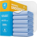 GREEN LIFESTYLE Washable Underpads 34x36 in - Large Absorbent Pads