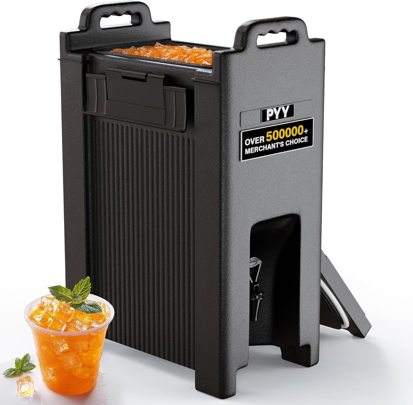 PYY Insulated Beverage Dispenser 5 Gallon for Hot and Cold Drinks