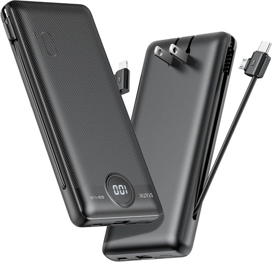Statik GoHub Slim Portable Charger - 10000mAh Power Bank
