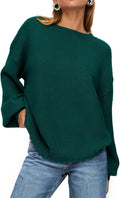 PRETTYGARDEN Women's Ribbed Knit Oversized Sweater - Cozy Fall Staple