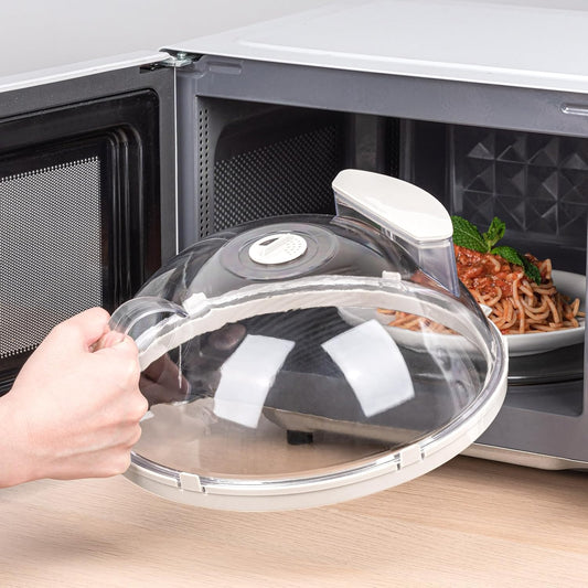 10-Piece Microwave Splatter Guard Set - Say Goodbye to Mess!