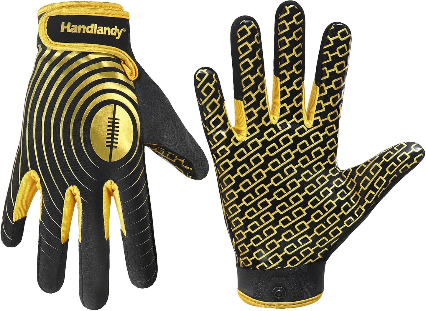 Sticky Youth Football Gloves by HANDLANDY