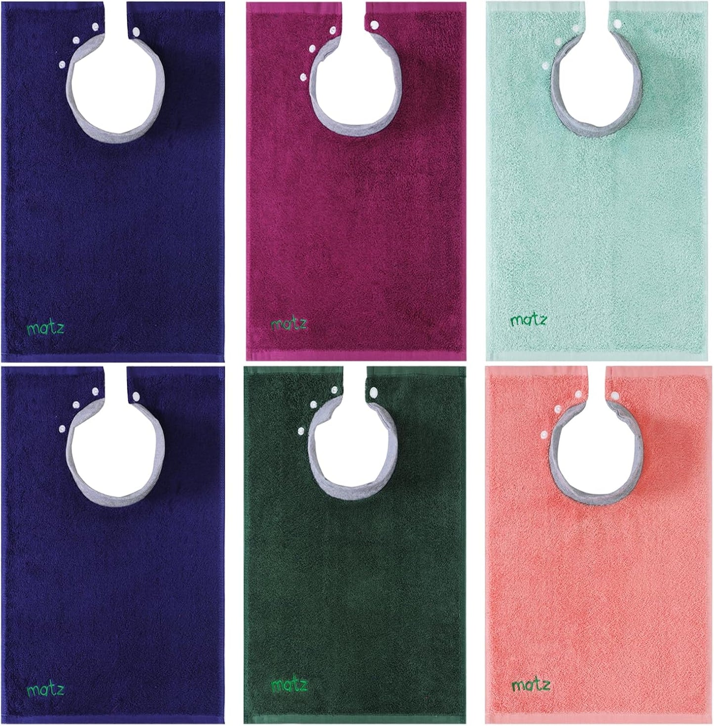 MATZ Bib - Ultra Absorbent Full Coverage Cotton Terry Towel