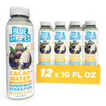 Blue Stripes Cacao Water - Hydrating Superfruit Beverage (12 Pack)