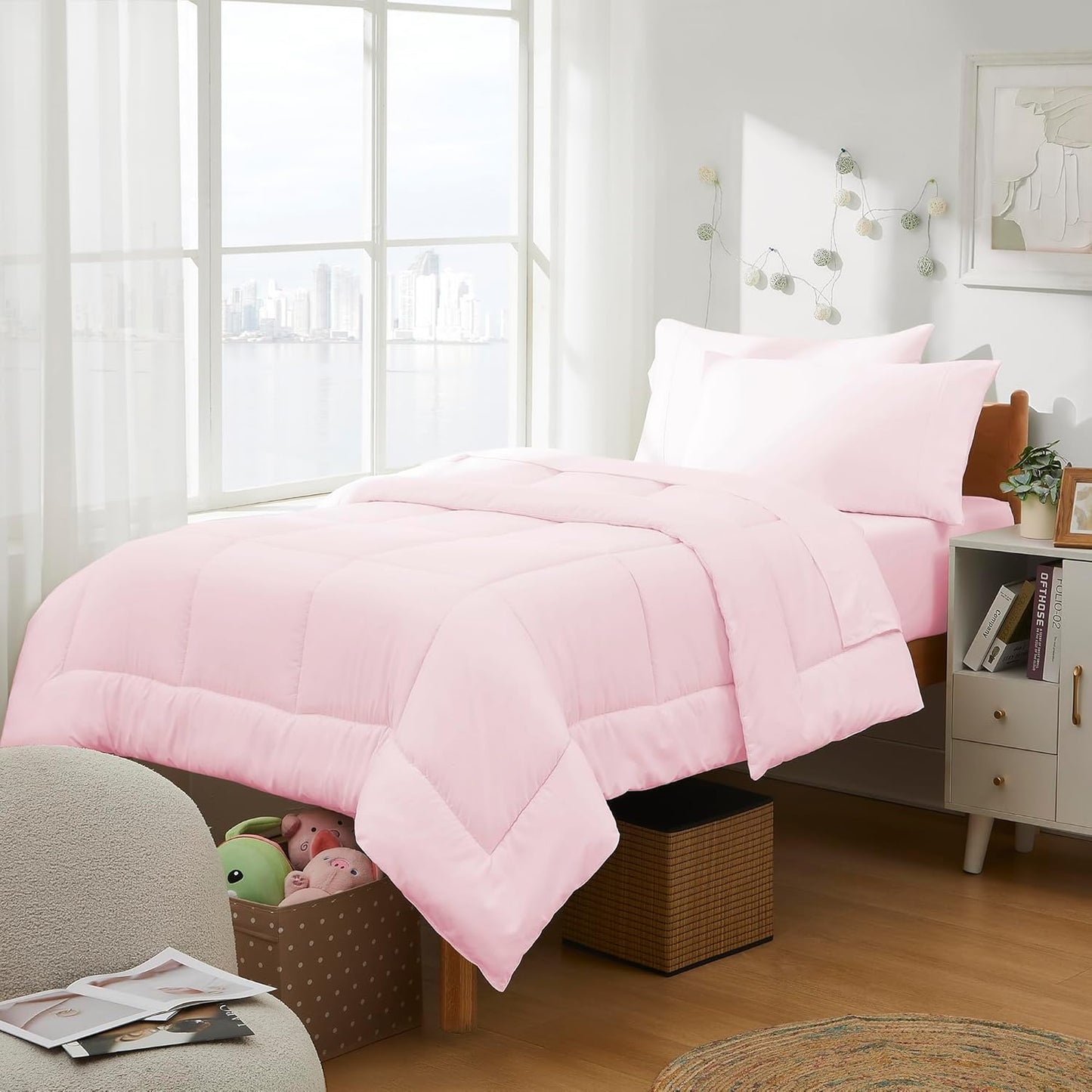 Dorm Room Essentials Twin XL Comforter Set for College Students