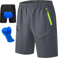 Men's Mountain Bike Shorts 3D Padded Baggy Cycling Shorts (Style SV76)