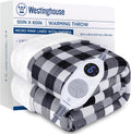 Westinghouse Electric Throw Heated Throw Blanket 50x60 in - Fast