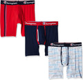 Champion Men's Stretch Cotton Boxer Briefs - Everyday Comfort Fit