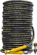 4200PSI Pressure Washer Hose 200FT with 3/8ft Swivel Quick Connect