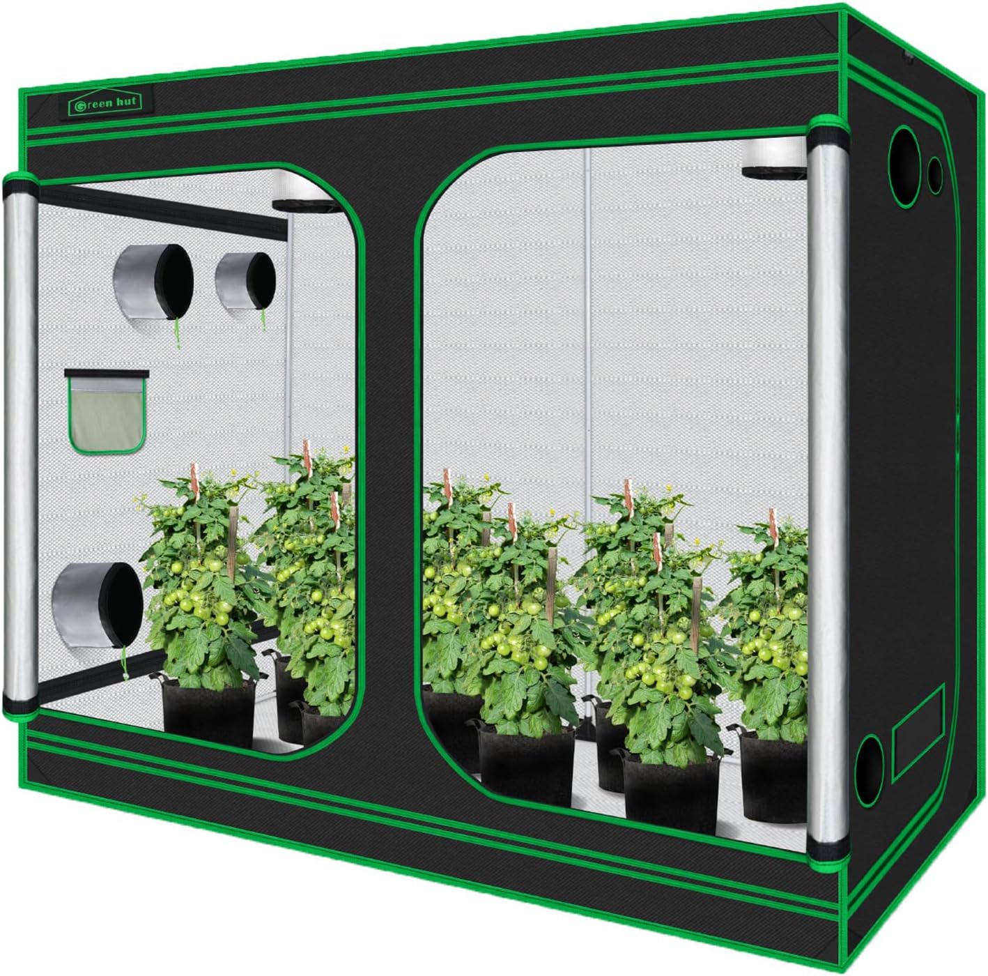 Grow Tent 96x48x78 for Hydroponic Indoor Plant Growing