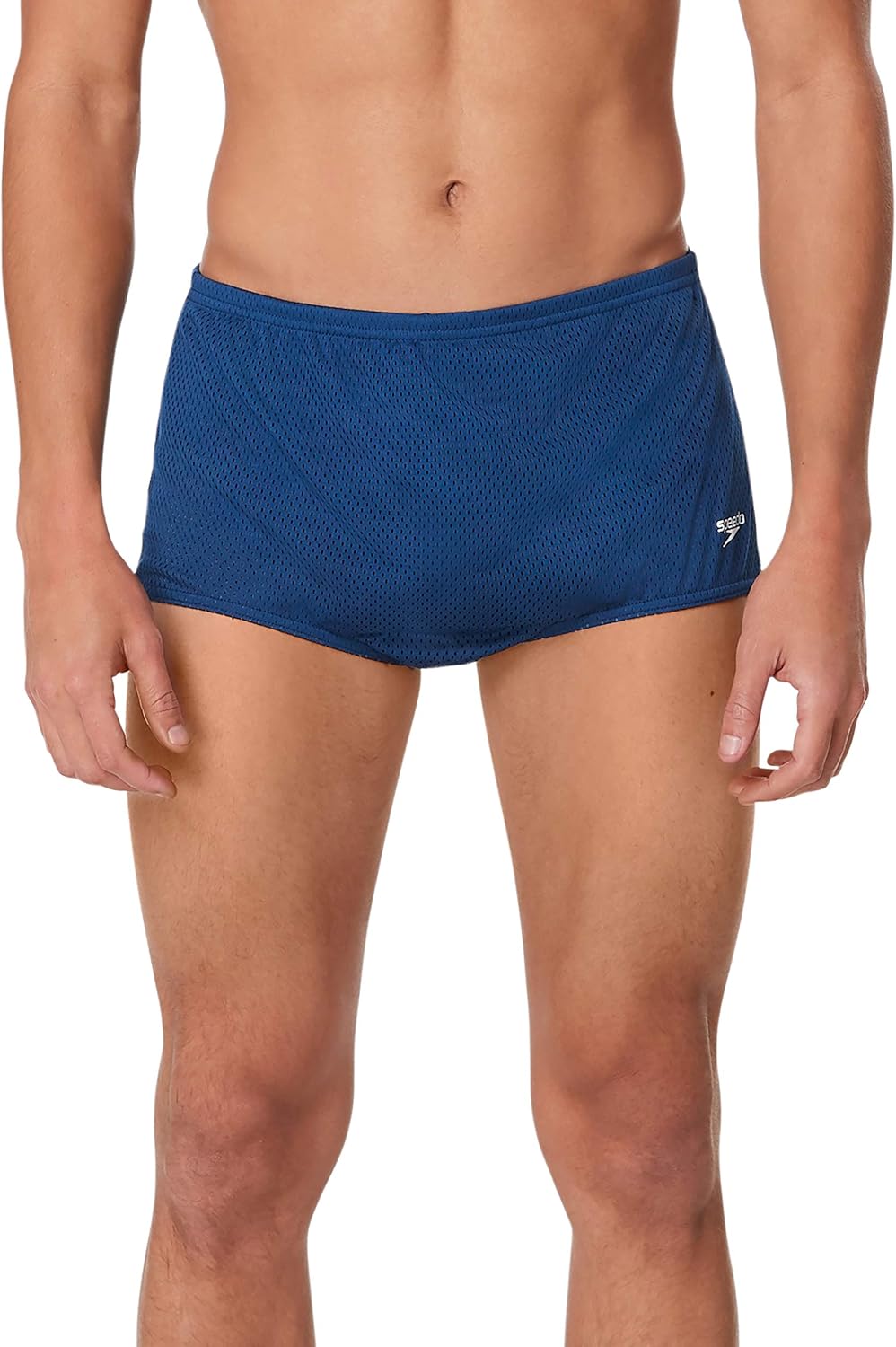 Speedo Men's Swimsuit Square Leg Poly Mesh Training Suit Review