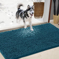 IM HOME Chenille Absorbent Outdoor Doormat 48 in x 30 in - Muddy Paw