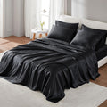 Madison Park Satin Queen Size Silky Bed Sheets - Luxurious Feel