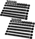 Socket Organizer Drive ABS Tools 12PC Black - Holds 172 Sockets